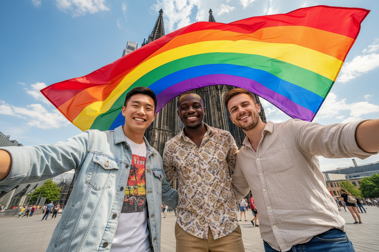 Schwule Stadtführung Köln – Kölner Dom und Altstadt